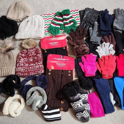Warm Hats And Gloves