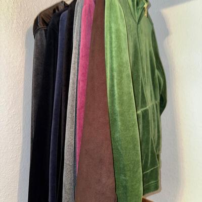 Velour Pantsuits Plus 