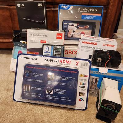 Portable TV, Antennas, Blu-ray Writer And More