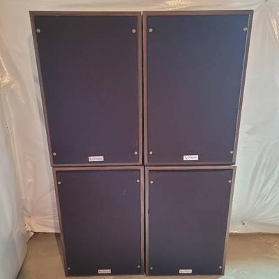 Set Of Four Electro-Voice EV FR200 Speakers
