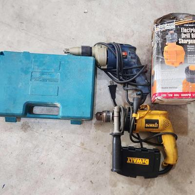 Dewalt Hammer Drill, Ryobi Screwdriver And More