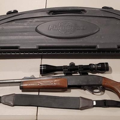Remington 7600 With Case & Tasco Scope