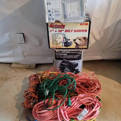 Circular Saw, Belt Sander, & More 