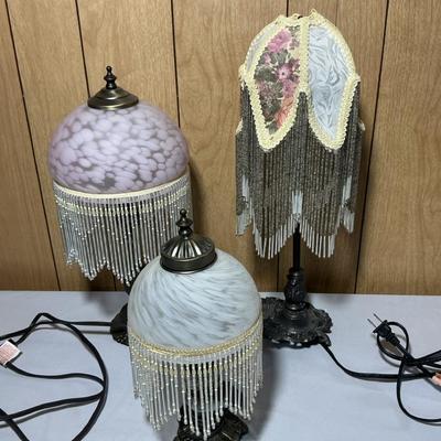 Beaded & Fringe Lamps