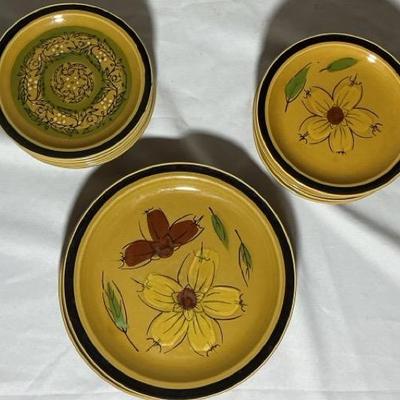 Vintage Stoneware Plates