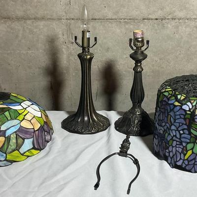 Tiffany Style Stained Glass Lamps