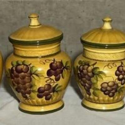 Set Of Ceramic Canisters