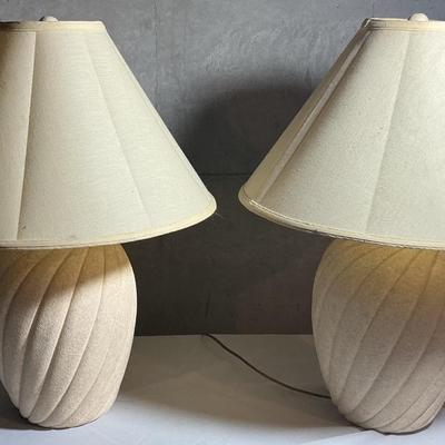 Ceramic Table Lamp Set