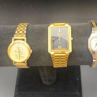 Lot Of Watches Caravelle Bulova, Brighton, Mickey Mouse, Pulsar, Orient Gold