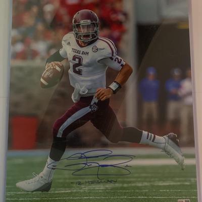16x20 Signed Johnny Manziel Photograph