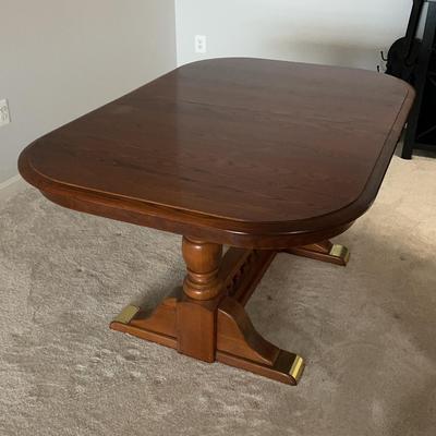 Wooden Table with Four Leaves