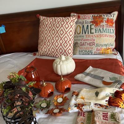 Fall Themed Pillows And Decor