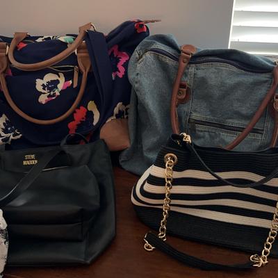 Collection Of Purses And Bags