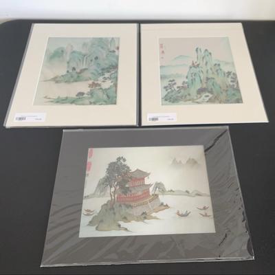 #4 - 3 Watercolor Prints By Dottie Blair