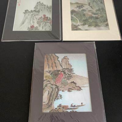 #3 - 3 Watercolor Prints By Dottie Blair
