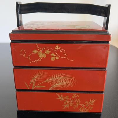 Japanese Jubako Tiered Boxes