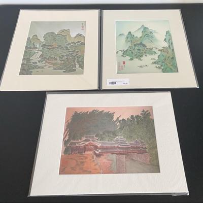 #1 - 3 Watercolor Prints By Dottie Blair
