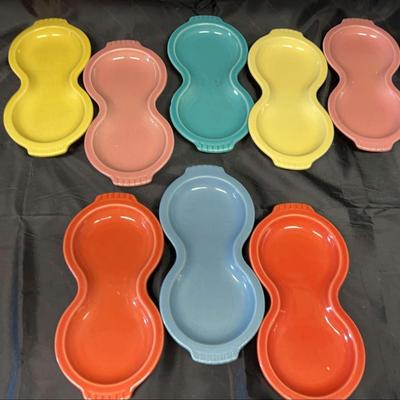 Fiesta Figure Eight Plates 