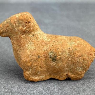 Ancient Chinese Terracotta Ram Votive Figure - Tang Dynasty