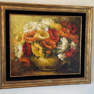 P.J. Barbieri Original Oil Painting