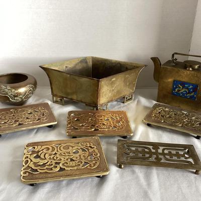 Etched Brass Collection (8 Pieces)