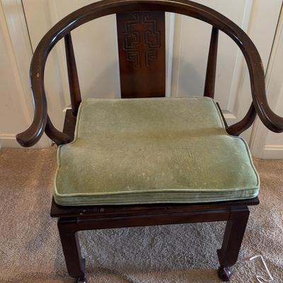Asian Regency Rolling Armchair