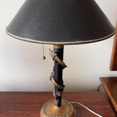Stiffel - Asian Regency Dragon Table Lamp