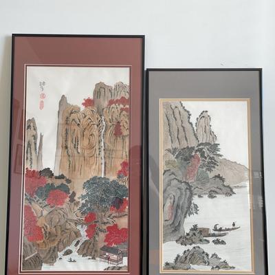 #2 - 2 Watercolor Paintings By Dottie Blair