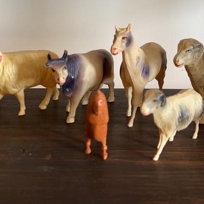 Vintage Plastic Animals