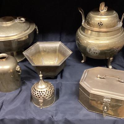 Asian Brass Decor
