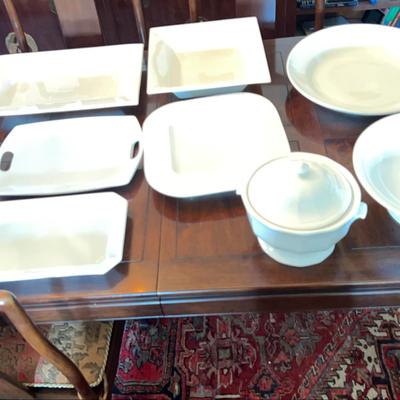 Large Collection Of Oversized Serving Pieces