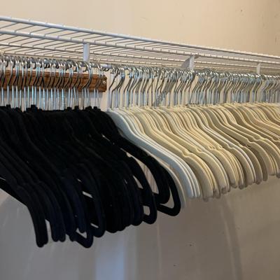 Large Assortment Of Felt Hangers