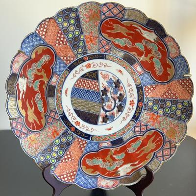 Large Japanese Imari Platter