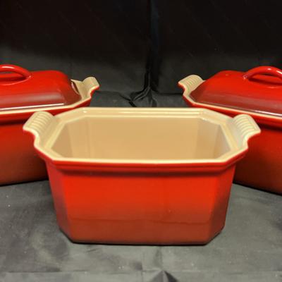 Le Creuset Heritage Terrines With Presses