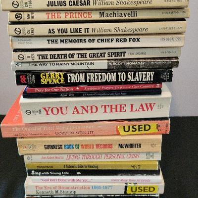 Assorted Books 