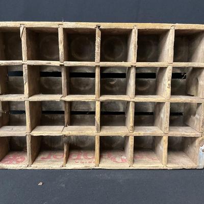 Dr. Pepper Wooden Crate