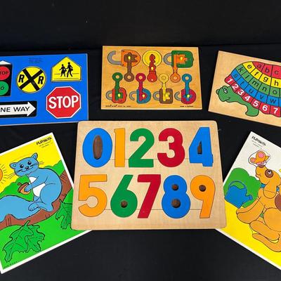 Wooden Vintage Puzzles
