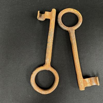 Wrought Iron Skeleton Keys