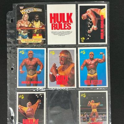 Hulk Hogan WWF Trading Cards