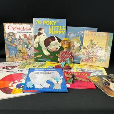 Animal Characters Book Stack