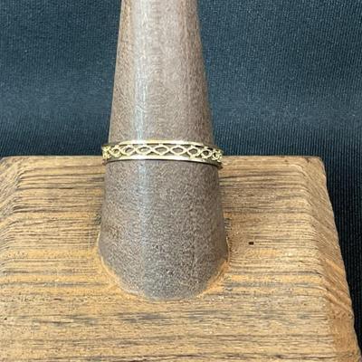 10K Gold Ring Band