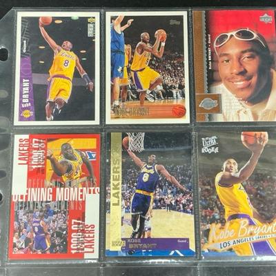 Koby Bryant Basketball Trading Cards
