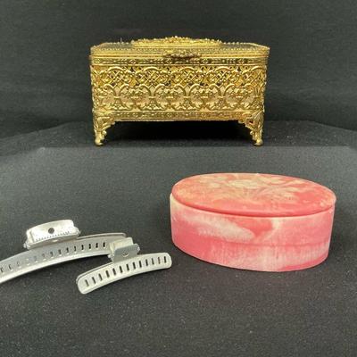 Vintage Matson Ormolu & Robert Nemith Trinket Boxes & More