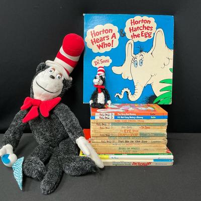 A Dr. Suess Book Stack 
