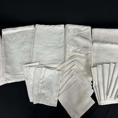 Damask Vintage Linens
