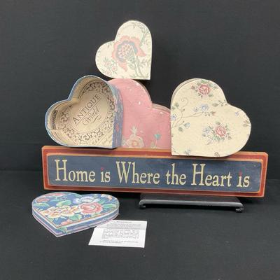 Home Is Where The Heart Is Band Boxes