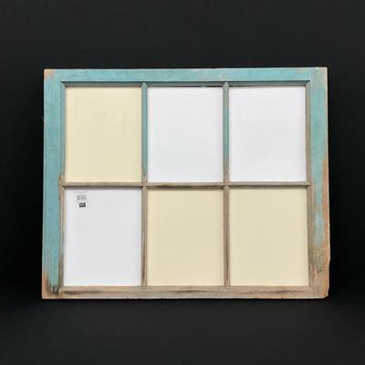 6 Pane Wooden Window Picture Frame