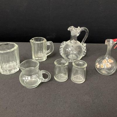 Miniature Glass Pitchers