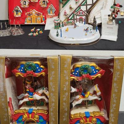 Mr. Christmas "Mickey's Clock Shop" & More (WH2)