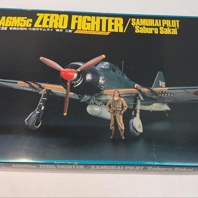 Sale Photo Thumbnail #140: Hasegawa A6M5c Zero Fighter Samurai Pilot ‘Saburo Sakai’ | 1:32 Scale